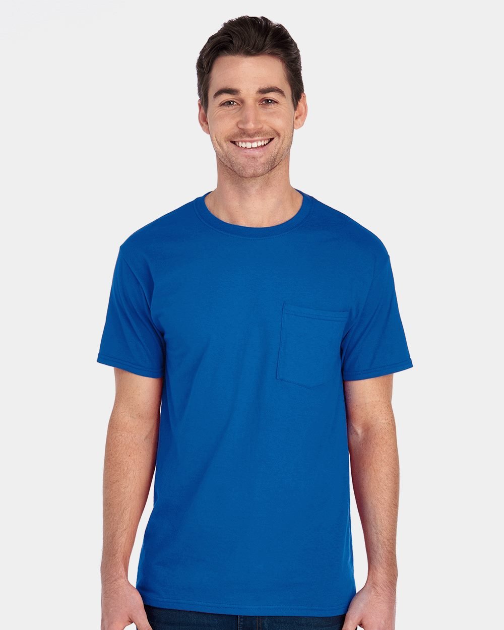 HD Cotton T-Shirt with a Pocket